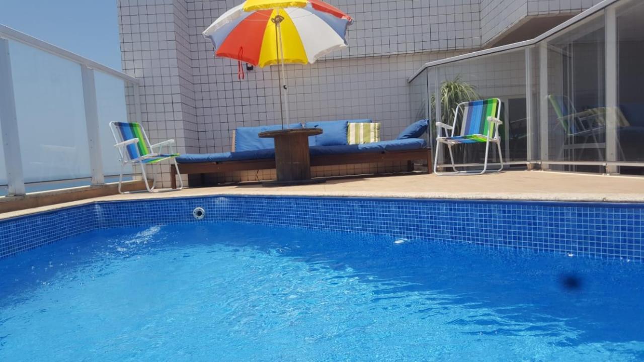Cobertura Com Piscina E Churrasqueira Mongagua Sp公寓 外观 照片