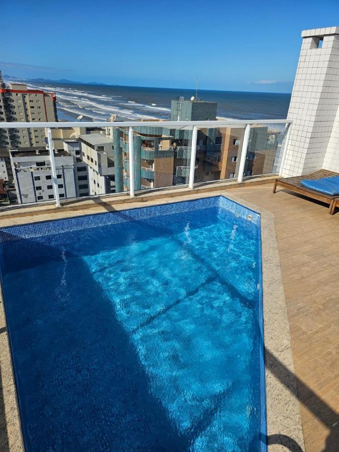 Cobertura Com Piscina E Churrasqueira Mongagua Sp公寓 外观 照片